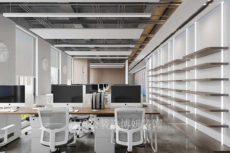 杭州现代简约办公室装修设计效果图